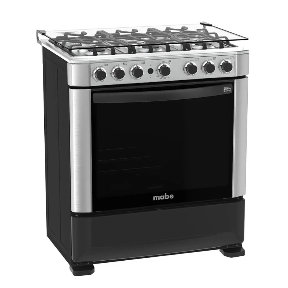1200Wx1200H E Mabe Estufas 76Cm Inox CMP7625FX0 Derecha cerrada
