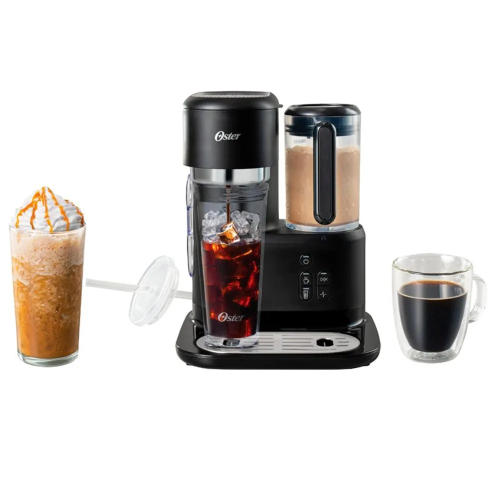 Cafetera Frappe Oster® BVSTDC03B Cafetera y Licuadora 3 en 1 en Negro 3