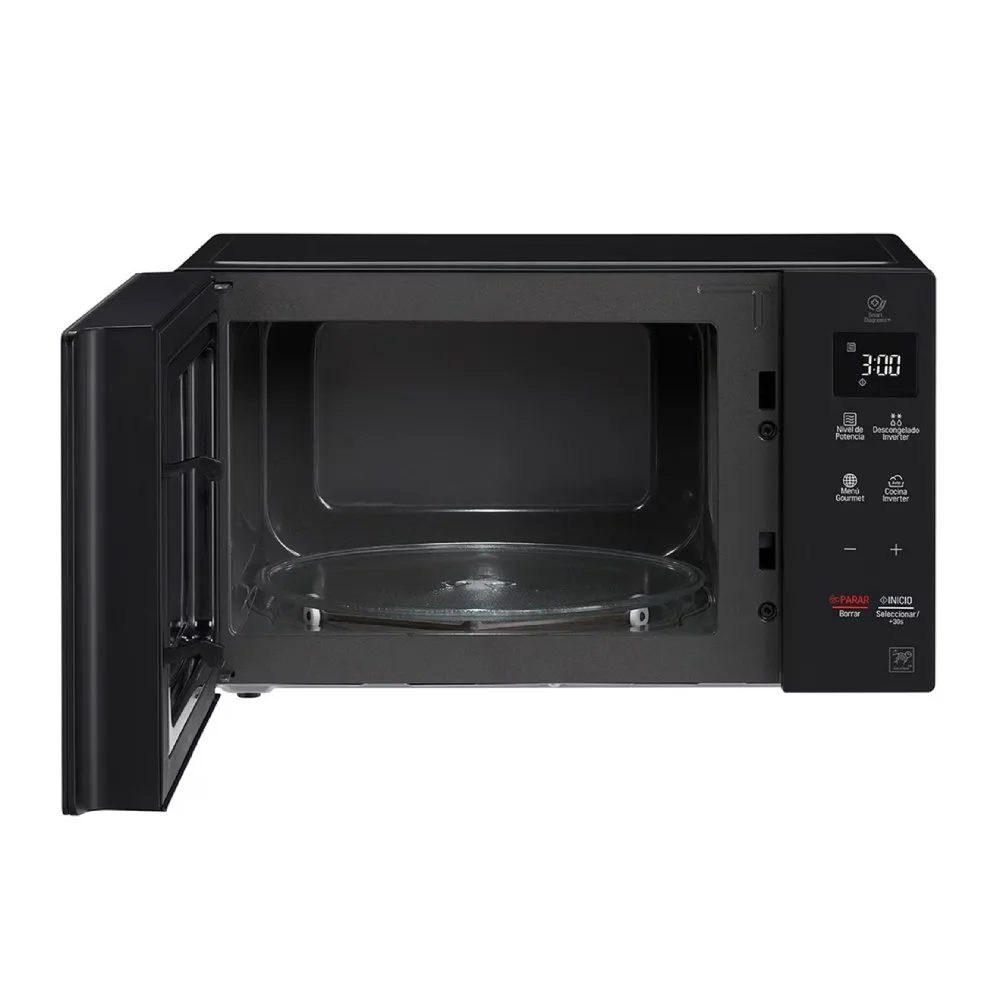 Horno Microondas LG NeoChef MS2536GIS de 25L Tecnologia Smart Inverter y Facil Limpieza 8