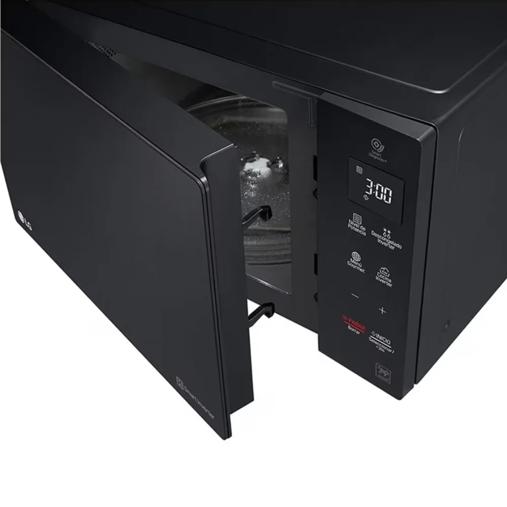 Horno Microondas LG NeoChef MS2536GIS de 25L Tecnologia Smart Inverter y Facil Limpieza 9