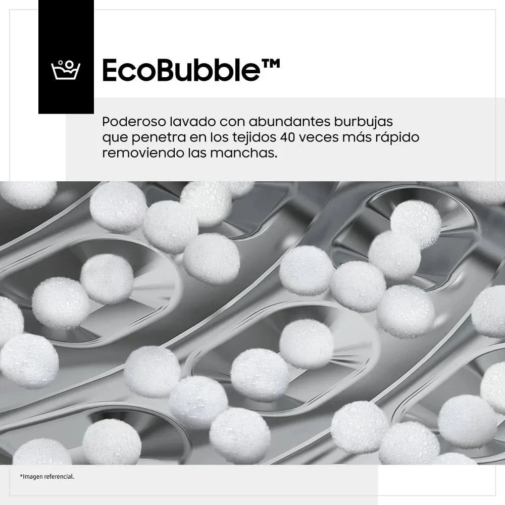 Lavaseca Samsung 12.5 kg 7 kg con AI Control SmartThings Eco Bubble y QuickDrive WD12T704DBNPE 7
