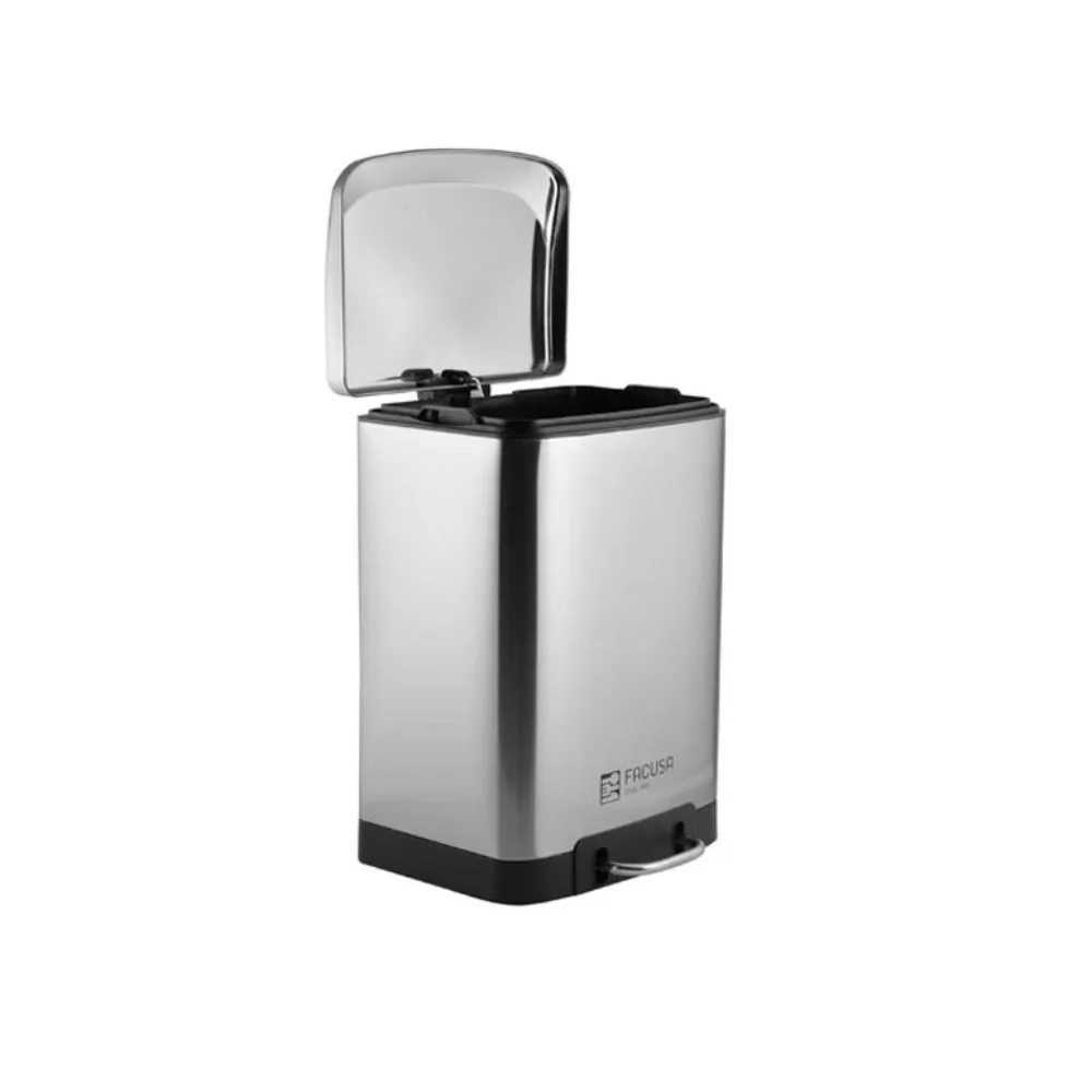 papelera 3lt inox cpedal 18x165x26cm 4