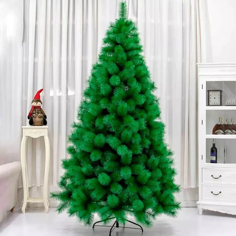 ARBOL PINO NAVIDENO VERDE COPOSO RAMA POR RAMA 240 CM 2
