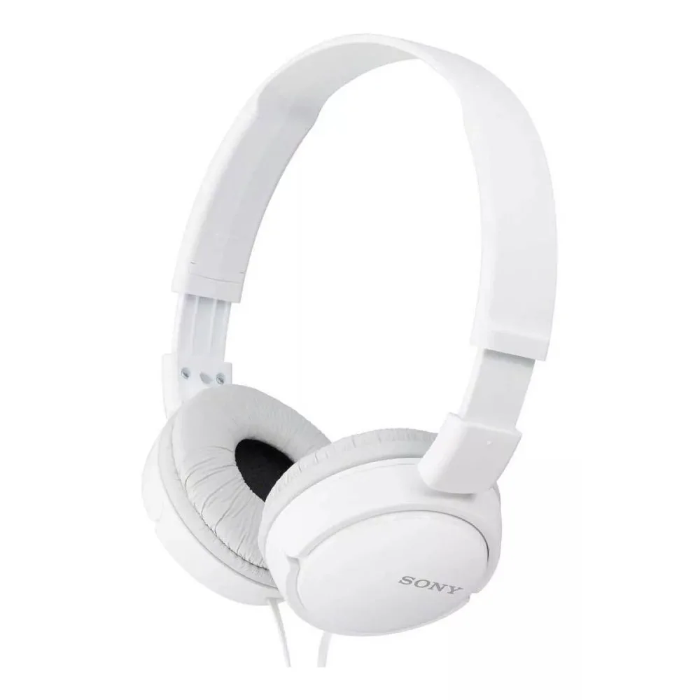 Audifonos MDR ZX110 Sonido Claro y Equilibrado con Comodidad Optima Blanco 3