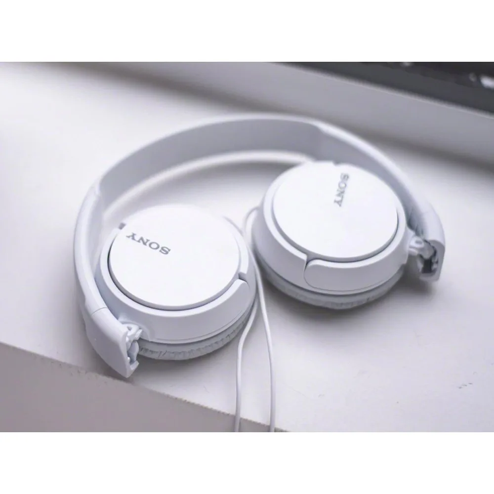 Audifonos MDR ZX110 Sonido Claro y Equilibrado con Comodidad Optima Blanco