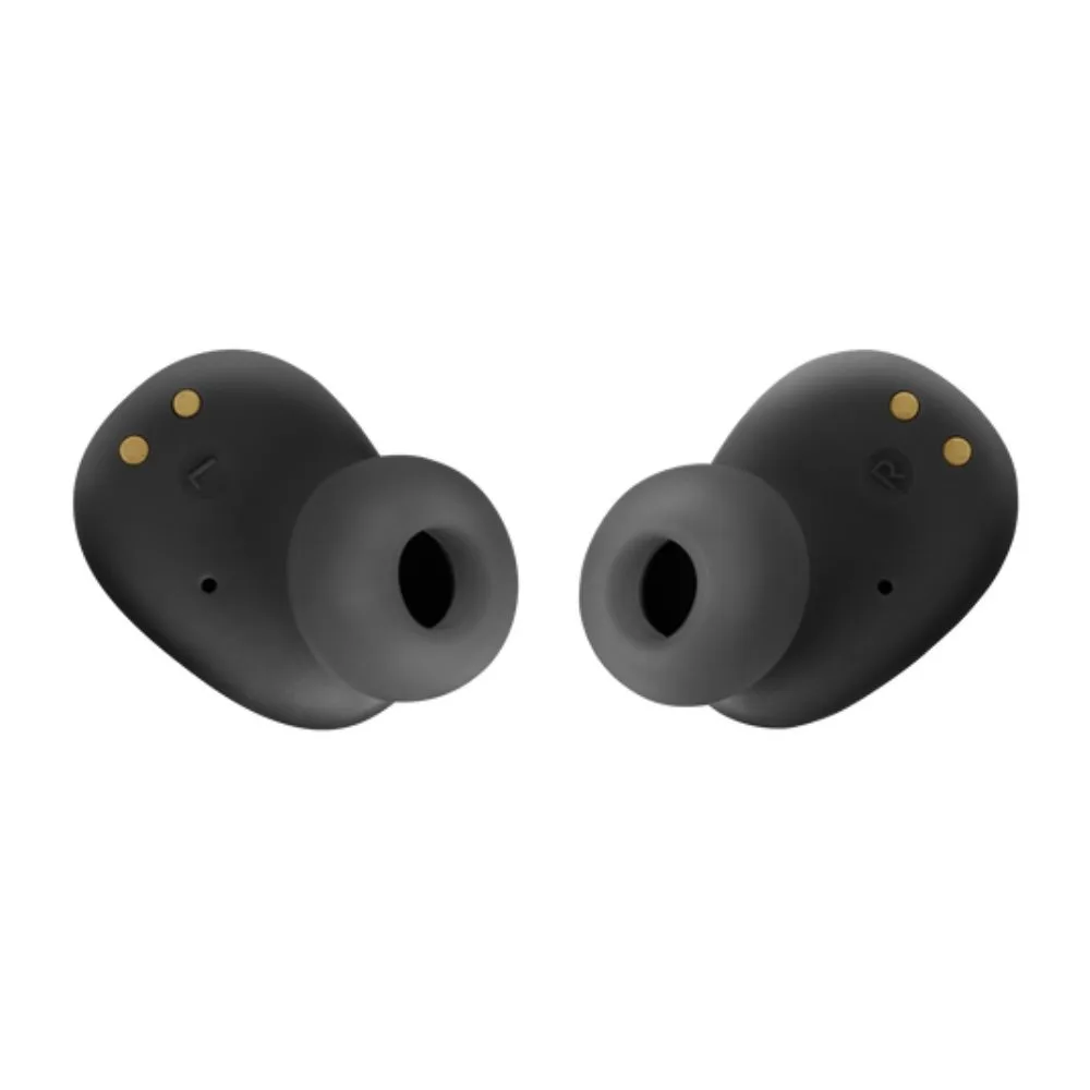 Audifonos bluetooth True Wireless JBL Wave Buds resistente al agua IP54 duracion max. 8 horas control de musica y llamadas negro 3