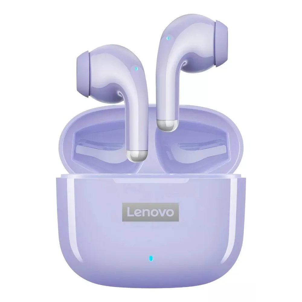 Auriculares Inalambricos Bluetooth Lenovo LP40 Pro Morado 1