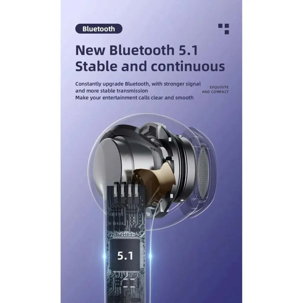 Auriculares Inalambricos Bluetooth Lenovo LP40 Pro Morado 4 1