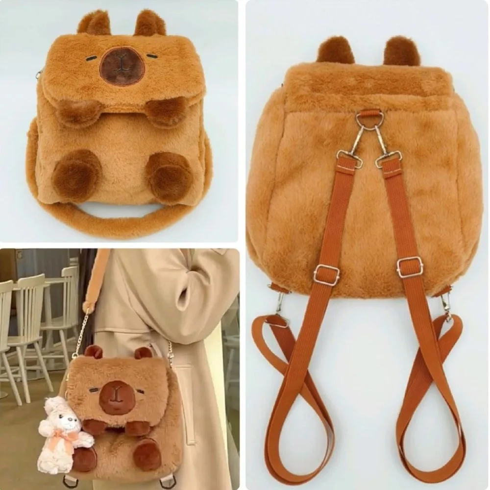 Bolso Capibara Mochila y Cartera 2 en 1