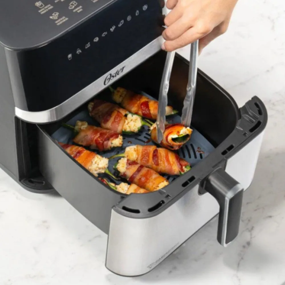 Freidora de Aire Digital Oster 7.5L CKSTAF75DSSDF con Recubrimiento DiamondForce 2