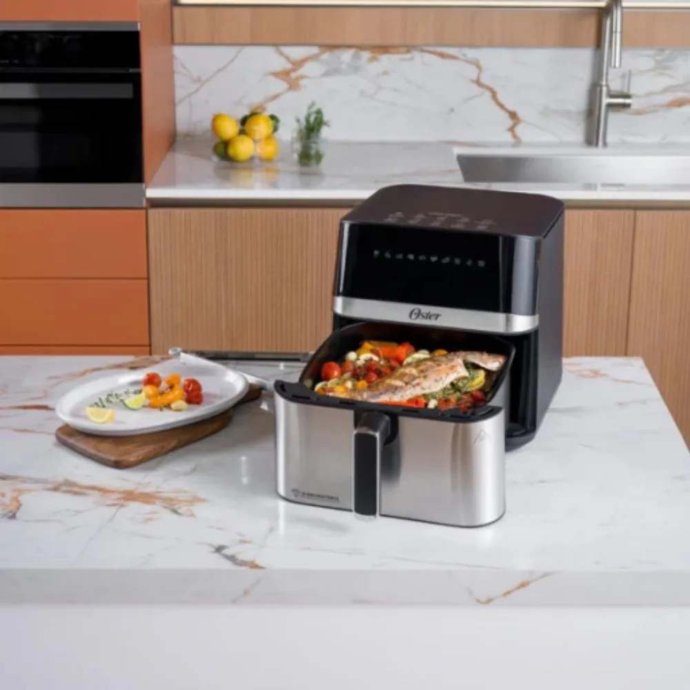 Freidora de Aire Digital Oster 7.5L CKSTAF75DSSDF con Recubrimiento DiamondForce 4