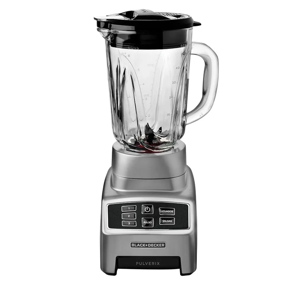LICUADORA 1.5L DIGITAL 3 VELOCIDADES BLACK AND DECKER BL1840MS SILVER 1