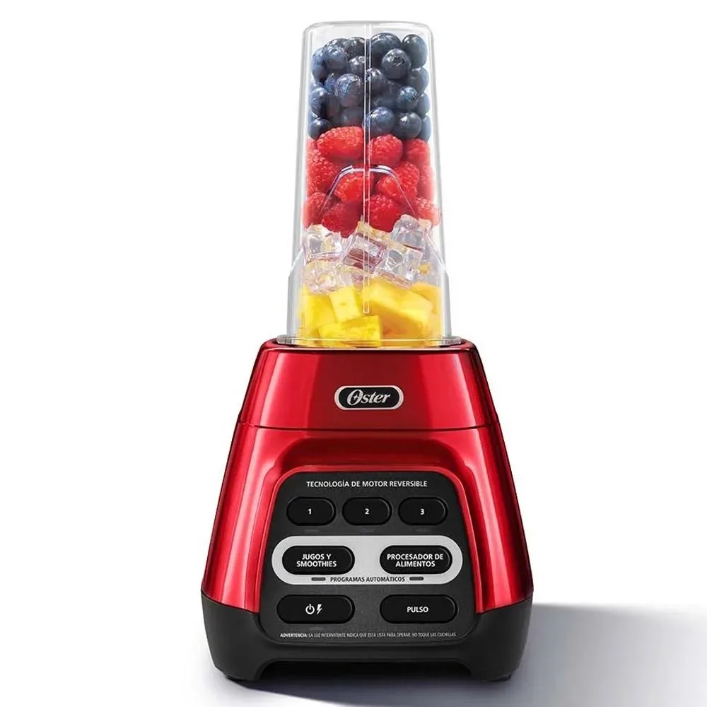Licuadora Oster® con Tecnologia de Motor Reversible y Cuchilla Grande 1000 W BLSTPYG1310RBG 4