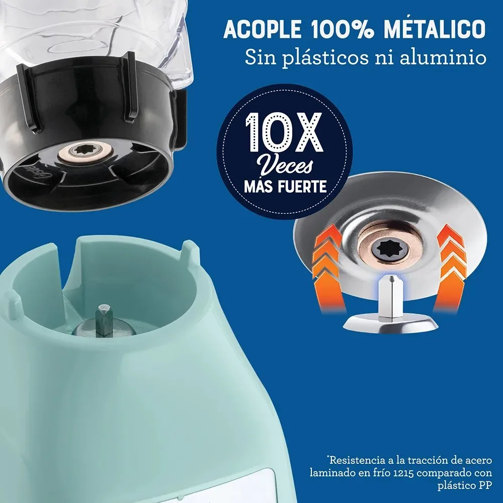 Licuadora Oster® de 2 Velocidades con Pulso y Vaso de Vidrio BLSTKAGVPB 4
