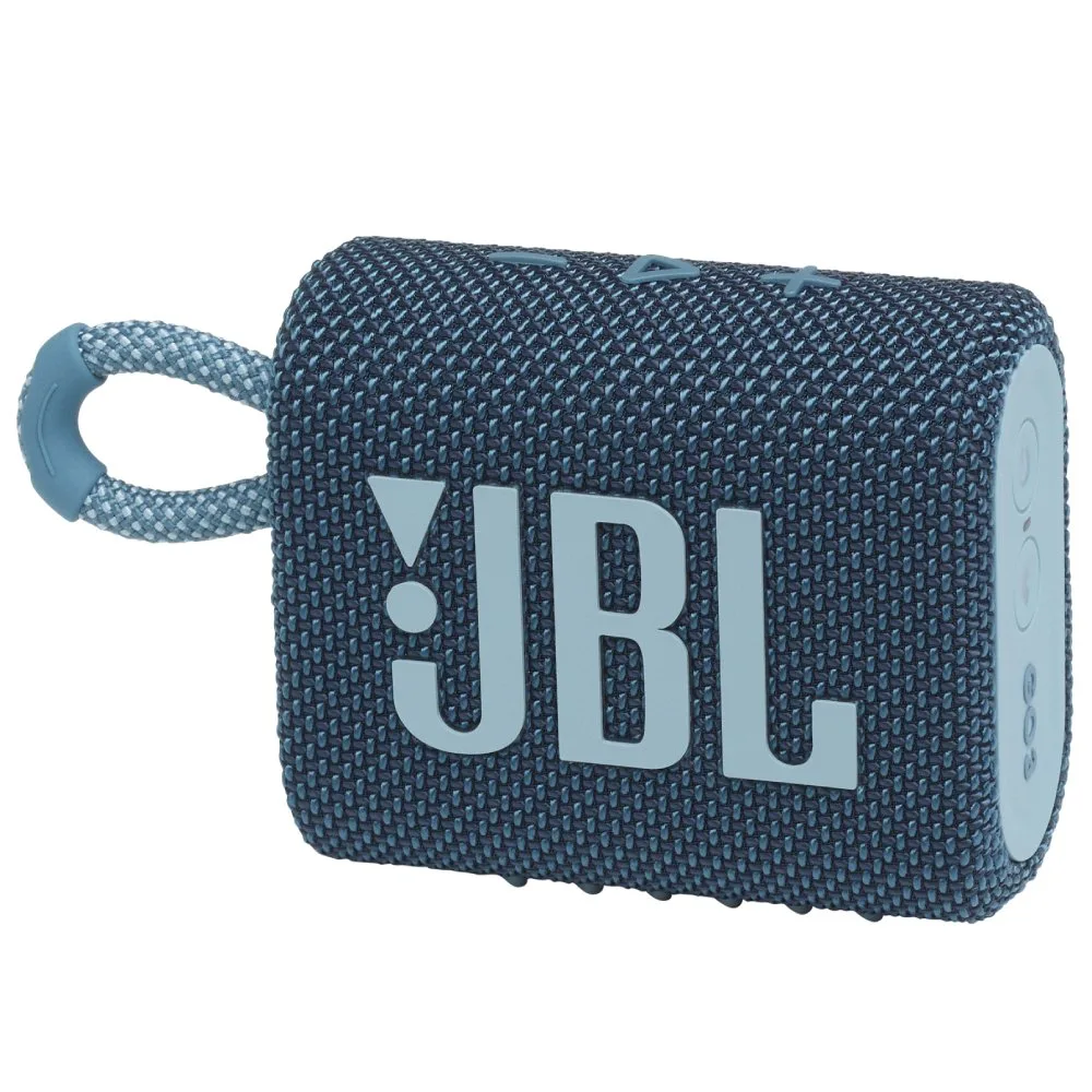 Parlante Bluetooth JBL Go 3 Impermeable IP67 5 Horas de Reproduccion Color Azul 6