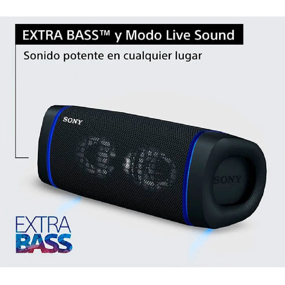 Parlante Bluetooth Sony SRS XB33 con Sonido EXTRA BASS y Diseno Impermeable IP67 6