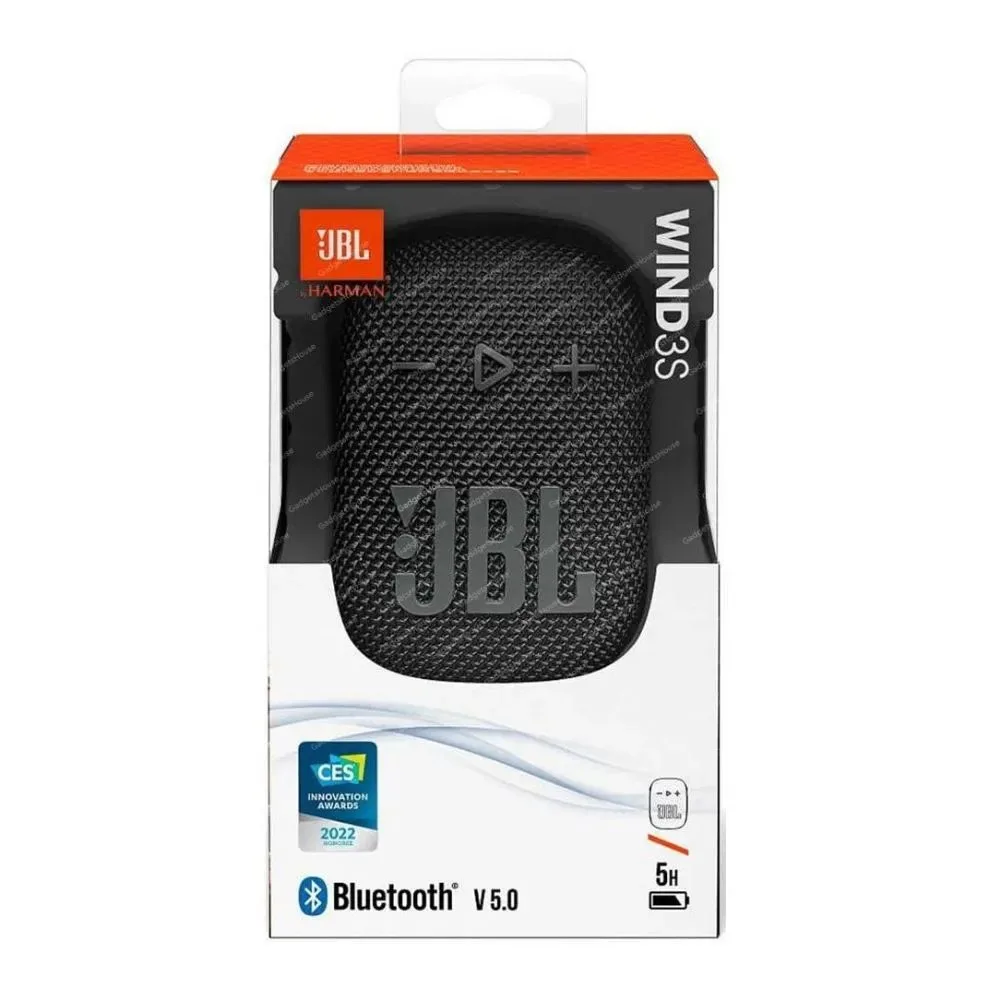 Parlante JBL Wind 3S Bluetooth Impermeable IP67 Negro 3