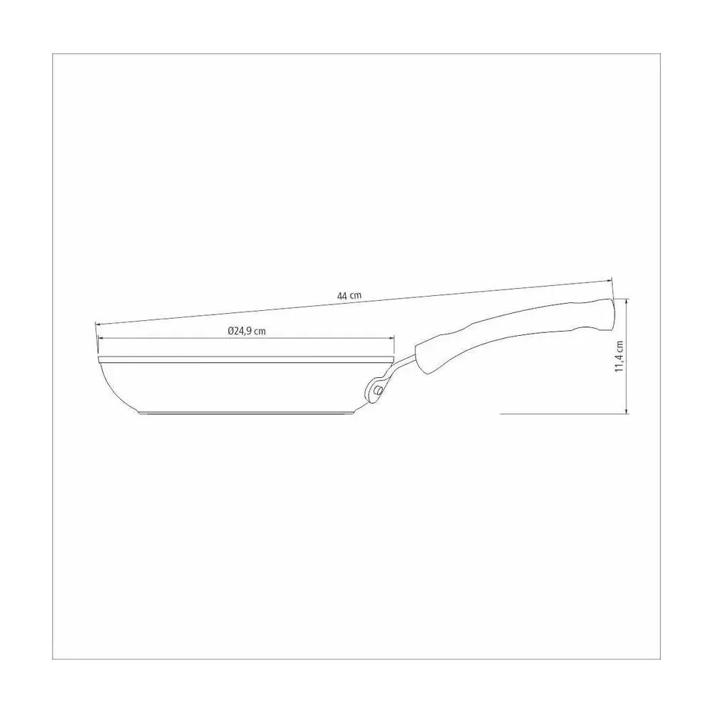 Sarten Tramontina Monaco Induction de Aluminio – Revestimiento Antiadhesivo Starflon Premium 24 cm 28700024 2