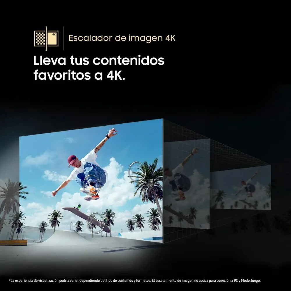 Televisor Samsung LED 55 Crystal UHD 4K 55DU7000 Smart TV Tizen OS 4