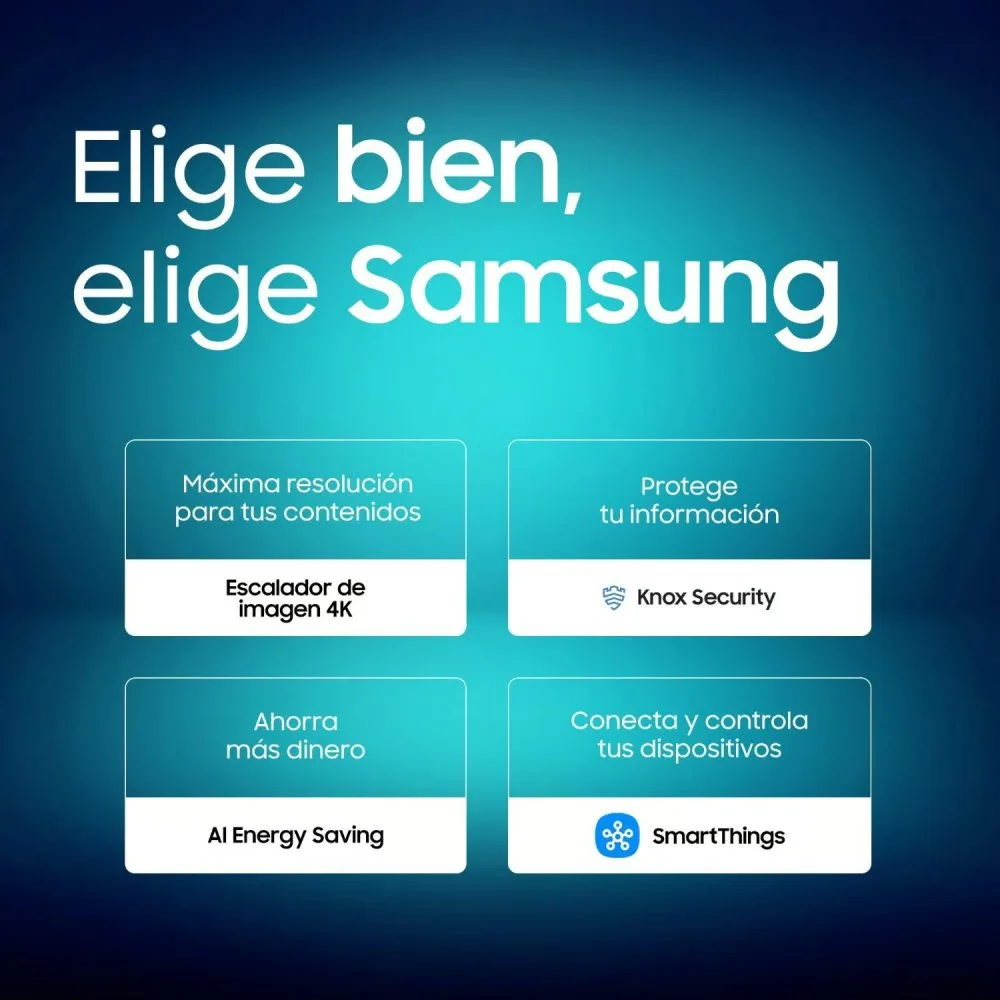 Televisor Samsung LED 55 Crystal UHD 4K 55DU7000 Smart TV Tizen OS 6