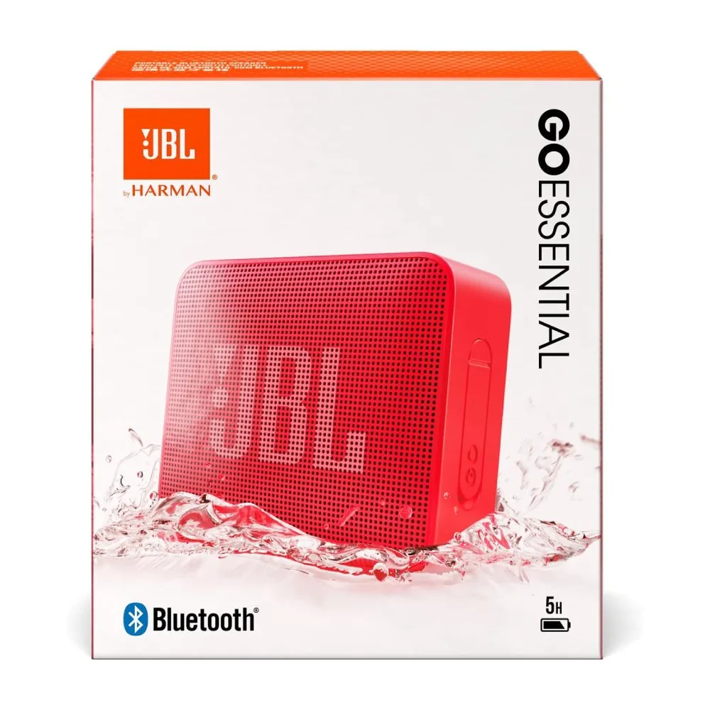Altavoz portatil Bluetooth JBL GO Essential compacto resistente al agua con hasta 5 horas de reproduccion inalambrico para exteriores 3