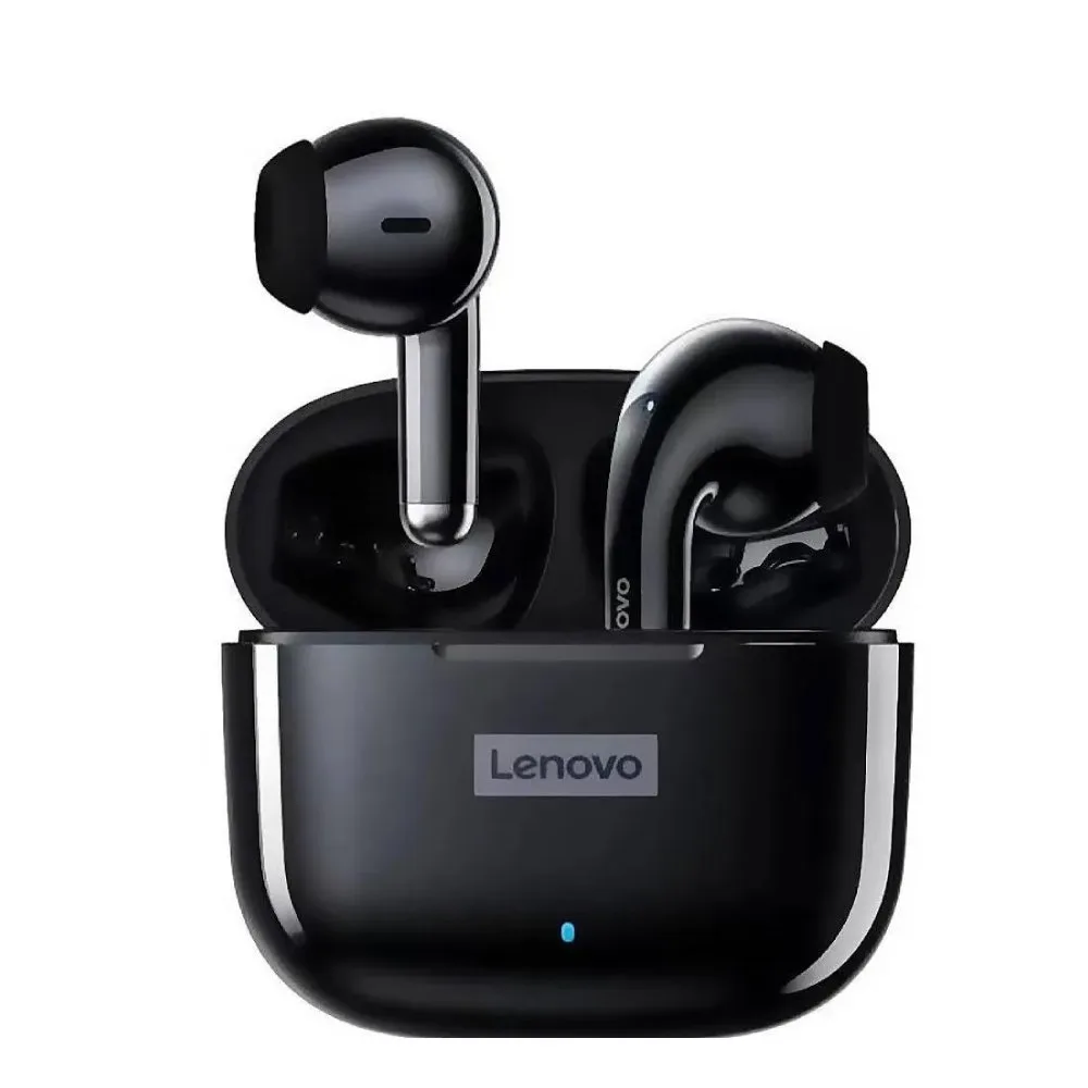 Audifonos Inalambricos Bluetooth Lenovo Livepods LP40 Pro Con Estuche de Carga Resistencia IPX5 Negro 2