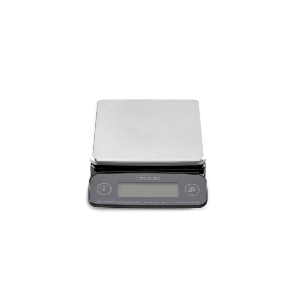 Balanza Digital Tramontina Adatto de Alta Precision con Base de Acero Inoxidable – Funcion Tara y Apagado Automatico 2