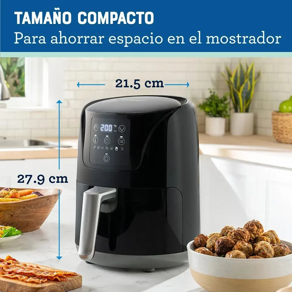 Freidora de Aire Digital Oster 1.8L 7 Funciones CKSTAF18DDF Cocina Saludable y Practica con Tecnologia de Vanguardia 4