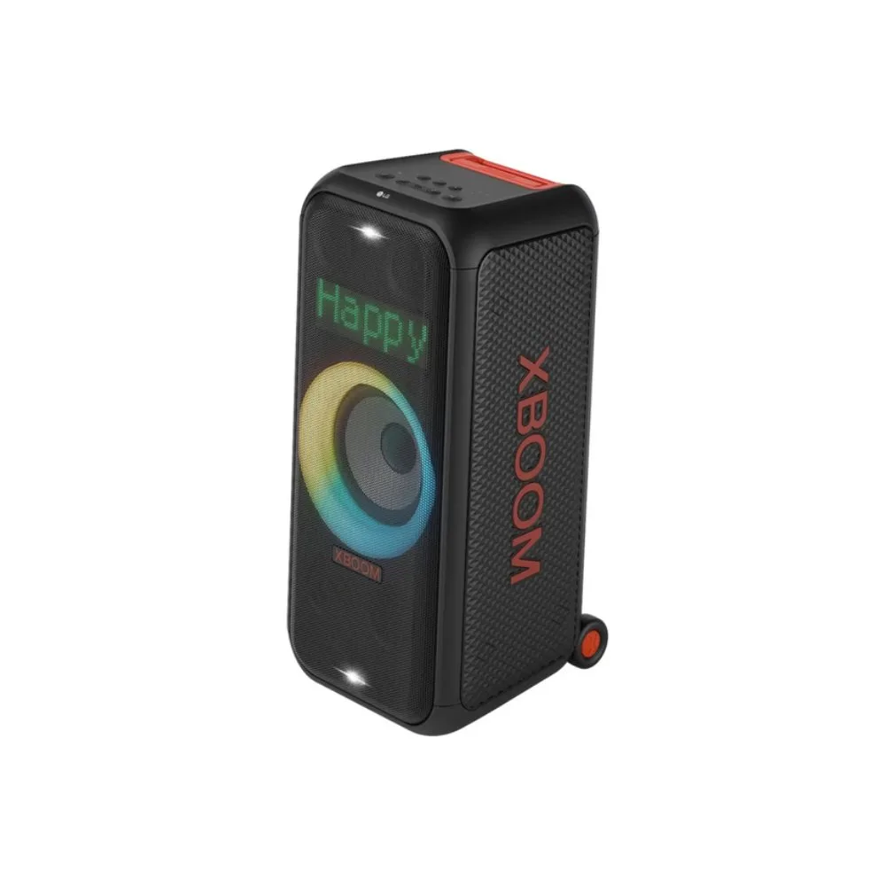 Parlante Bluetooth LG XBOOM XL7S 250W con Iluminacion Pixel Art IPX4 Asa Telescopica y Ruedas 2