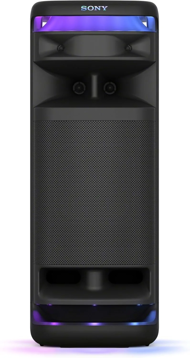 Parlante Bluetooth Sony ULT TOWER 10 con graves potentes luces de fiesta 360° microfono inalambrico y conexion multipunto 3