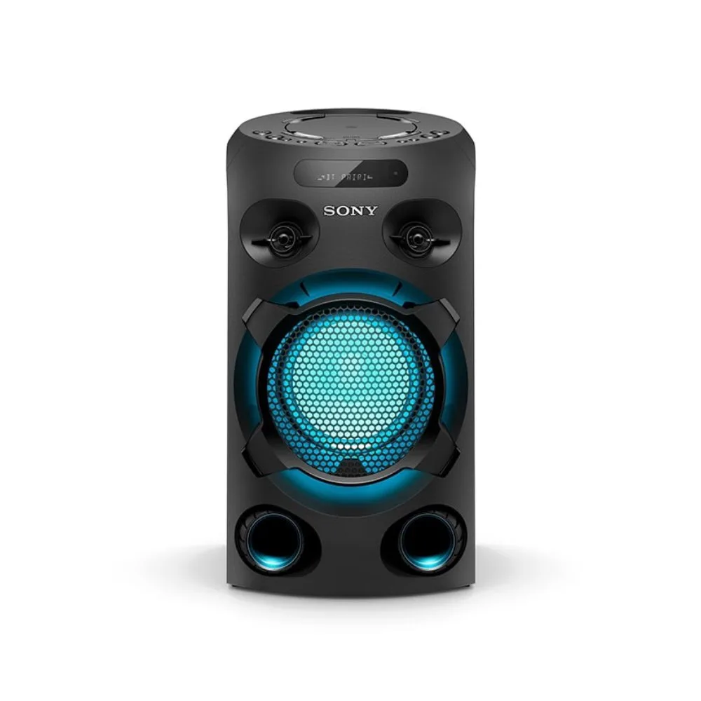 Sistema de Audio Inalambrico con Bluetooth® JET BASS BOOSTER y Control de Voz MHC V02 ¡Transforma Tus Fiestas