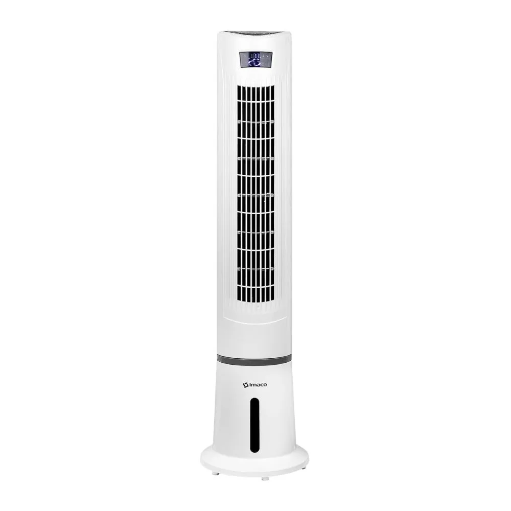 Titulo Mejorado Enfriador de Aire Imaco IYS5535 Con 3 Niveles de Ventilacion Modos Programados Pantalla LCD 2