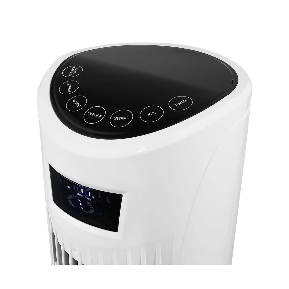 Titulo Mejorado Enfriador de Aire Imaco IYS5535 Con 3 Niveles de Ventilacion Modos Programados Pantalla LCD 3