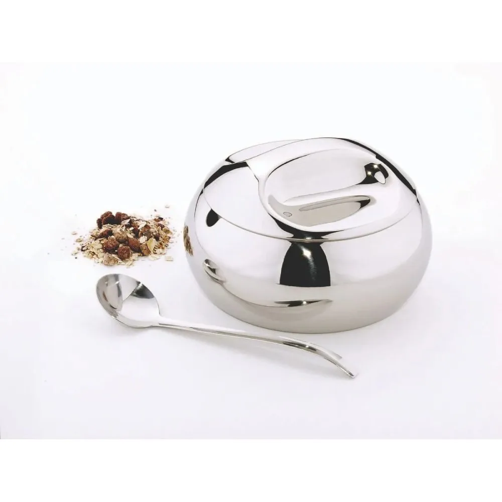 Azucarero Tramontina 500 gr Service de acero inoxidable 2 piezas – Elegante y duradero para tu cocina 64400510 4
