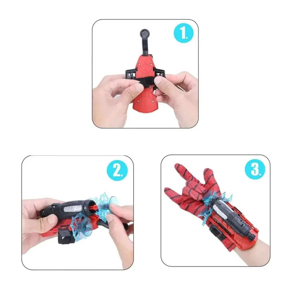 GUANTE LANZADOR TELARANA SPIDERMAN JUGUETE 4