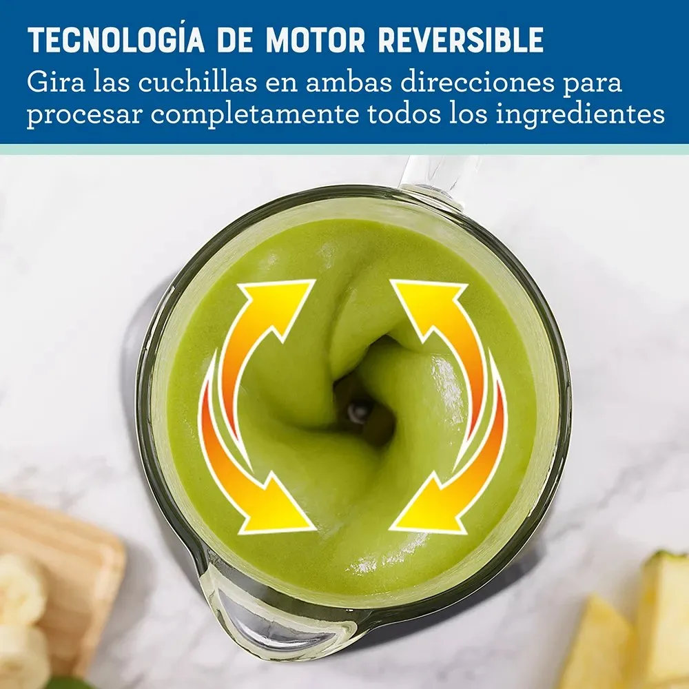 Licuadora Oster® programas automaticos con tecnologia reversible pantalla tactil y vaso BLend N Go BLSTPYG1312XBG 2